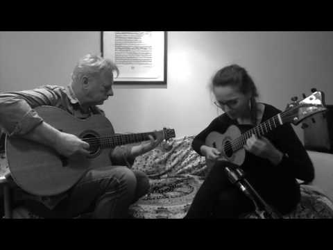 Tony McManus & Julia Toaspern - J.S.Bach Hornpipe Invention