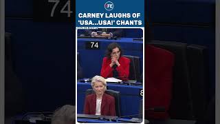 Carney Laughs Off ‘USA, USA!’ Hecklers As Trump Tariff Warning Fuels EU Debate