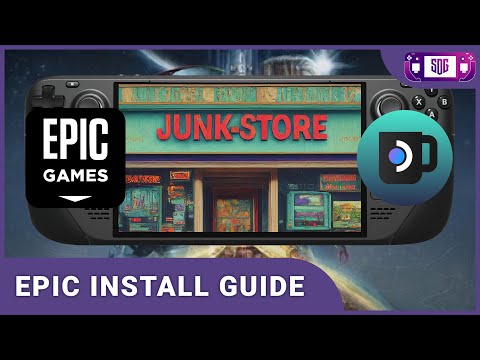 Steam Deck Epic Games in Game Mode - Junk Store Decky Loader Plugin