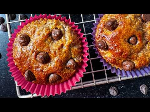 Air Fryer Banana Muffins Recipe