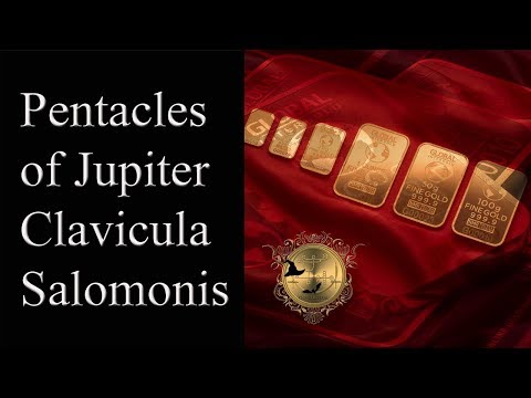 Pentacles of Jupiter from Clavicula Salomonis. See more money spells below! Video
