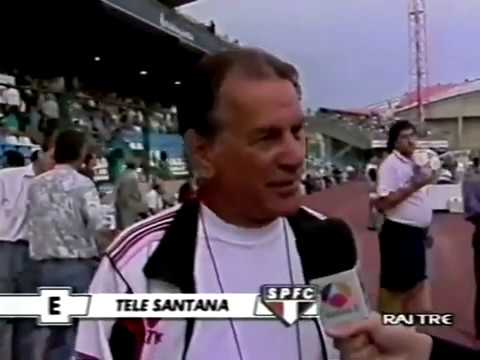 Teresa Herrera 1993 - Lazio-ITA 1x3 São Paulo (Semifinal) - (Canal RAI - Narração Italiano)