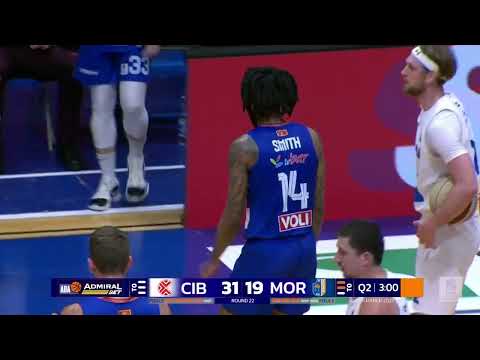 AdmiralBet ABA League 2024/25 highlights, Round 22: Cibona – Mornar-Barsko zlato (7.3.2025)