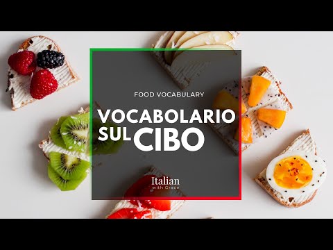 Learn Italian for Beginners: Food vocabulary