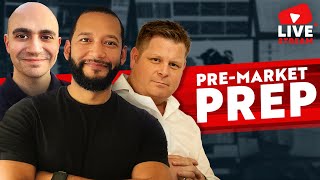 MSFT & JNJ Earnings | Live Day Trading | Pre-Market Prep