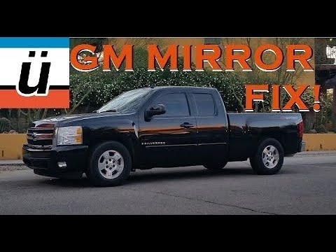 GruvenPart Power Mirror Fix for GM Trucks and SUVs