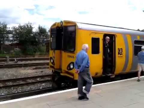 Chester 28.7.2013 - Merseyrail EMU 508103 arriving from Liverpool