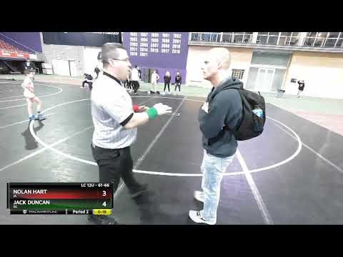 61-66 Lbs Round 3 - Nolan Hart, IA Vs Jack Duncan, SC A813