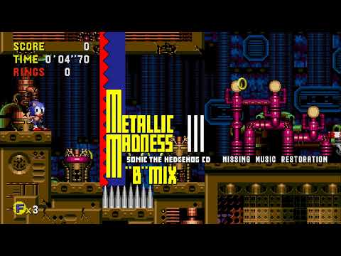 Metallic Madness "B" Mix - Sonic (JP) CD Missing Music Restoration