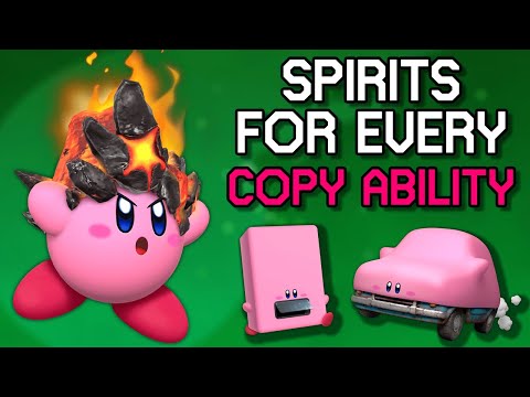 Making EVERY Kirby Copy Ability in Forgotten Land A Spirit Battle for Smash Ultimate