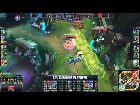 SS vs. LGD - Game 2 - Quarter Finals - LPL Summer Playoffs 2015