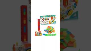 Domino Tren Eléctrico Con Luz Y Sonido 86 Fichas Multicolor