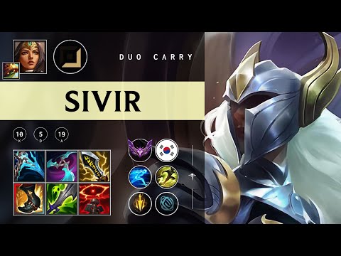 Sivir ADC vs Ziggs - KR Master Patch 25.22