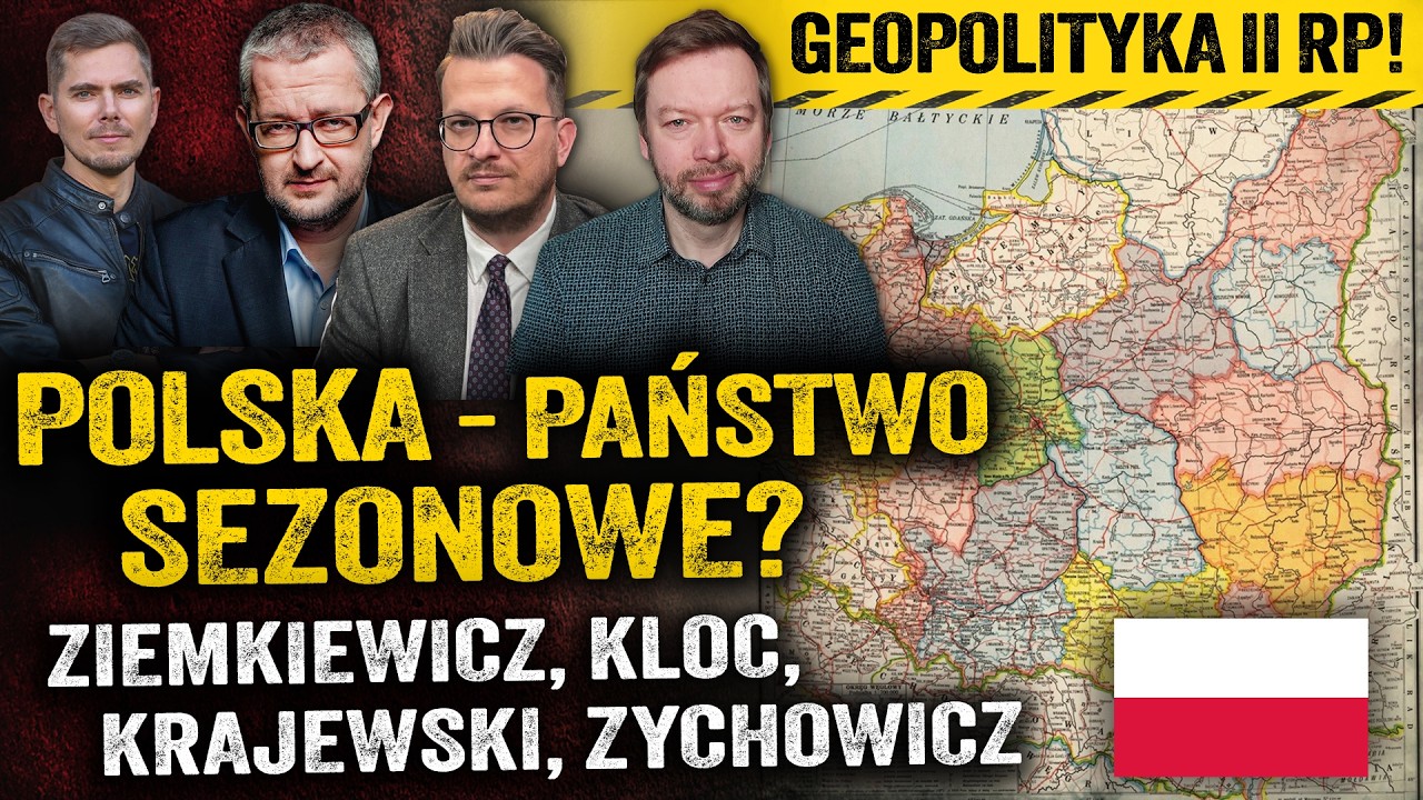 Klątwa geografii! Polska przetrwa między Rosją a Niemcami? - Ziemkiewicz, Kloc, Krajewski, Zychowicz