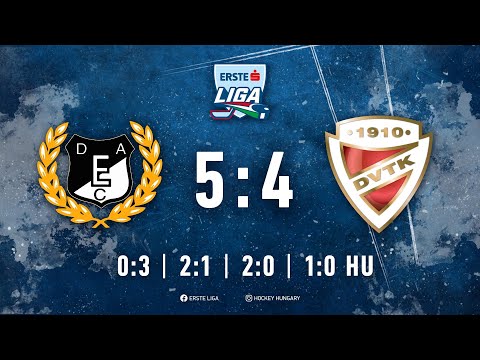 Gólösszefoglaló - EL 97 - DEAC - DVTK Jegesmedvék 5:4 20211121