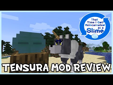 The True Gingershadow - OVER 70 SKILLS, ISEKAI, BOSSES & MORE! Minecraft That Time I Got Reincarnated as a Slime Mod Review