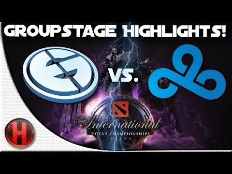 Dota 2 - #TI4 EG vs Cloud 9 - Highlights [Groupstage]