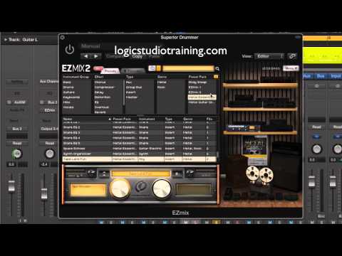 Logic Studio Training Presents Toontrack Metal Essentials EZMix