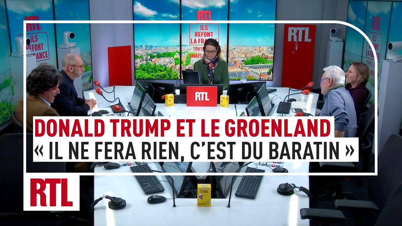 Donald Trump et le Groenland : "Il ne fera rien, c'est du baratin"
