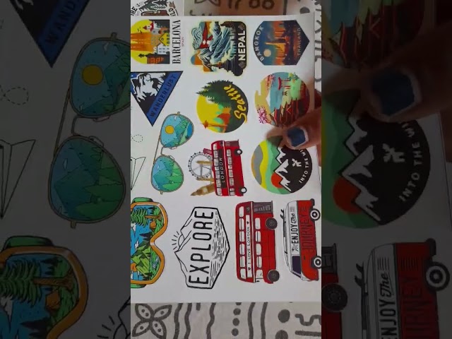 Vídeo relacionado con 100 Pegatinas de Viaje para Chicas, Pegatinas de Viaje para Botellas de Agua y Portátiles - Travel Stickers