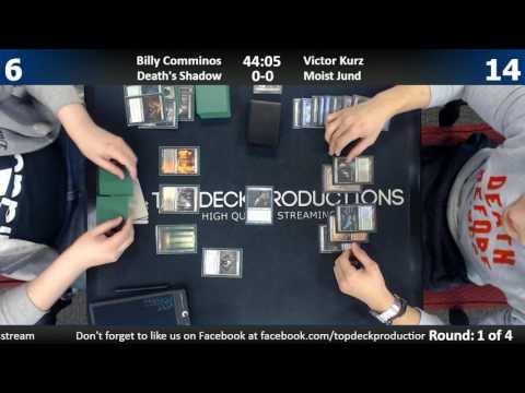Modern 02/28/17 Billy Comminos (Death's Shadow) vs. Victor Kurz (Moist Jund) -