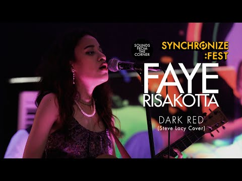 Faye Risakotta  - Dark Red (Steve Lacy Cover) | Sounds From The Corner : Live #84 | Synchronize Fest