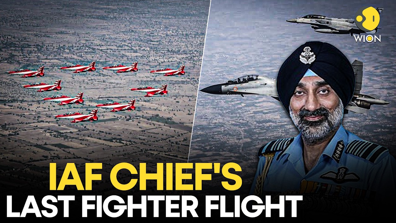 Air Chief Marshal AP Singh Flies Final Fighter Sortie In Indigenous Tejas | Originals