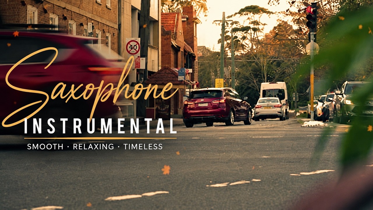 Late Night Saxophone 🌙 Calm Jazz Music for Stress Relief, Sleep & Cozy Ambience