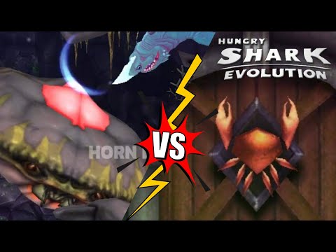 NEW NARRALLYCLYUS DEFEATED GIANT CRAB 🦀! - Hungry Shark Evolution