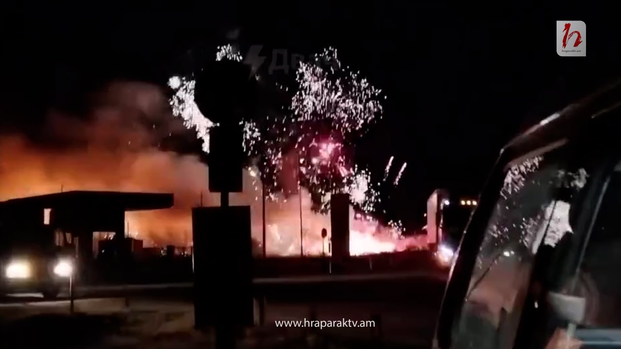 ՌԴ-ում պայթել է հրավառություն տեղափոխող բեռնատար