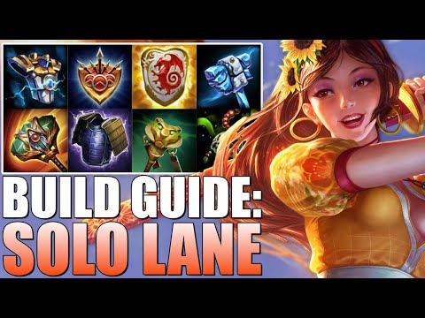 HOW TO BUILD AS A SOLO LANE WARRIOR PLAYER IN SMITE!