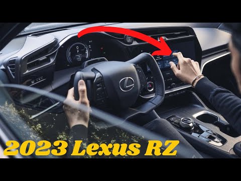 AMAZING!! 2023 Lexus RZ - Lexus RZ 450h Will Offer Yoke-Style Steering Wheel in the U.S.
