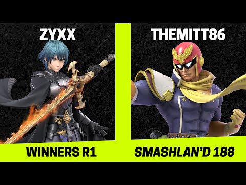 SmashLAN'd 188 Winners R1 - Zyxx (Byleth) vs TheMitt86 (Captain Falcon) - SSBU Tournament