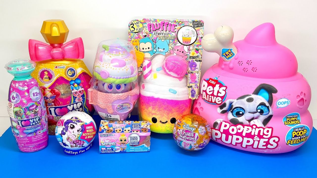 ASMR 50+ Minutes Unboxing Mystery Toys Oddly Satisfying Unboxing Collection