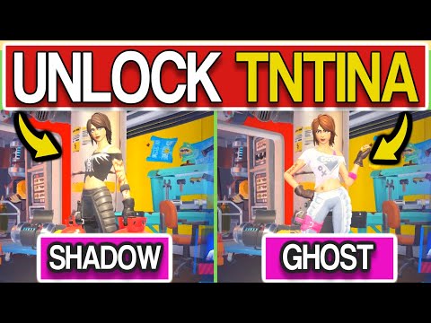 How To Get TNTINA Shadow or TNTINA Ghost Style - Fortnite TNTINA Shadow / Ghost Mission Details!