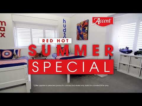 Accent Blinds TVC Summer 2024 - Red Hot Summer Special