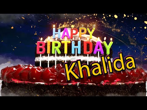Happy Birthday Khalida! #Happybirthday