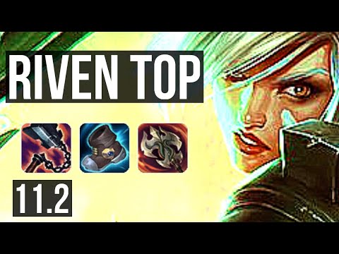 RIVEN vs RYZE (TOP) | 8/0/0, 2.3M mastery, 1000+ games, Legendary | EUW Master | v11.2