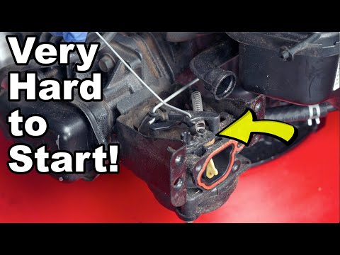 Briggs & Stratton E-Series Hard to Start? Try This FREE Fix! (Auto Choke Problem Solved)