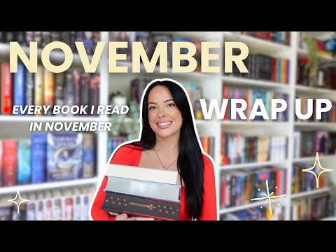november reading wrap up 🌟 BOOKMAS DAY 1