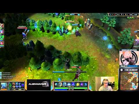 TSM Bjergsen Fizz vs Zed [Challenger Ranked solo queue mid]