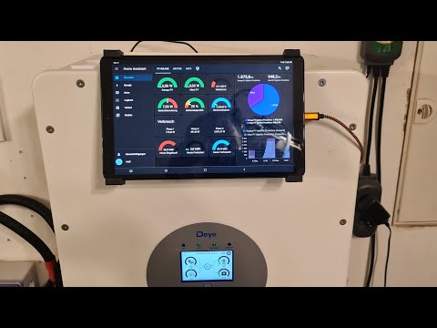 Deye Hybrid Inverter reads out all data (Modbus connection) and integrates it into Home Assistant.