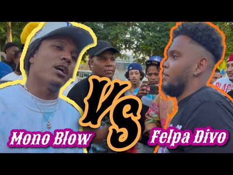 Felpa Divo VS Mono Blow - Diente vs oreja quien gana freestyle 2025 En Azua