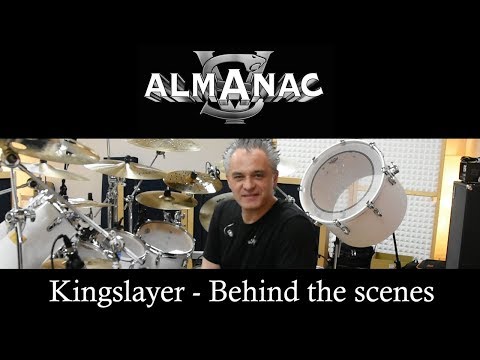 Almanac recording "Kingslayer" - Behind the scenes / Zacky Tsoukas