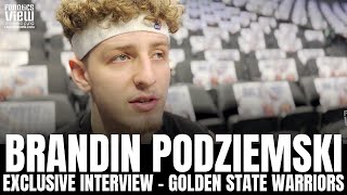 Brandin Podziemski talks Idolizing Jalen Brunson, Rookie Season, Steph Curry Mentorship & All-Time 5