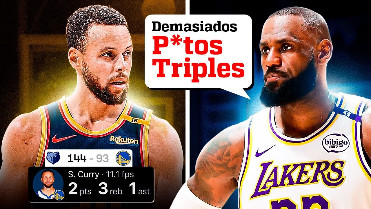 ¡LEBRON CRITICA LA NBA ACTUAL! ¿EL PEOR CURRY DE SU CARRERA?