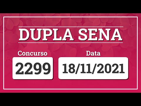 Capa de DUPLA SENA 2299