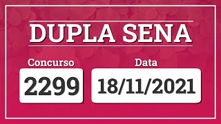 Capa de DUPLA SENA 2299