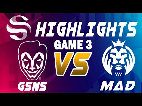 Guasones vs MAD Lions Game 3 Highlights - LEAGUE OF LEGENDS - SUPERLIGA 2023 PROMOCIÓN - PLAYOFFS