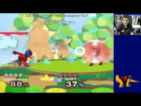 LoL MF - Squid (Falco) vs. Captain Faceroll (Sheik) SSBM - Loser's Finals